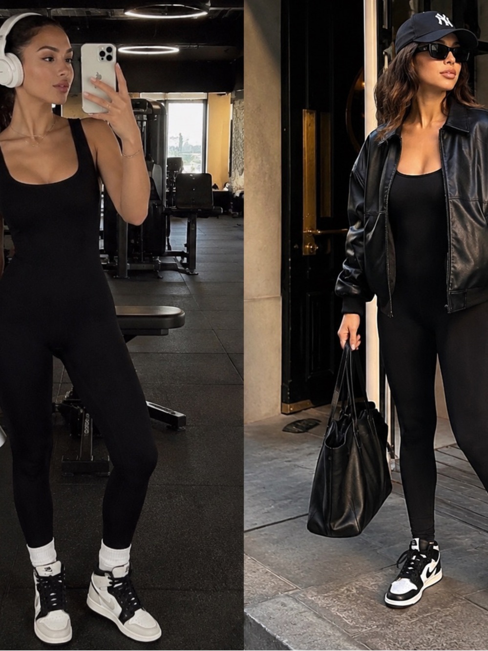 Popilush bodyshaper - Sleek Women's Black Jumpsuit - Classic Essential